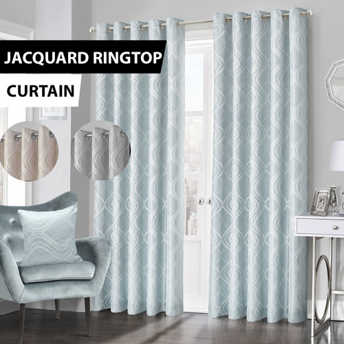 Dimout ösenvorhänge jacquard - dimout,