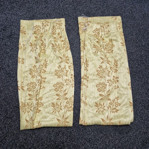 Vintage gardinen paar gold - paar,