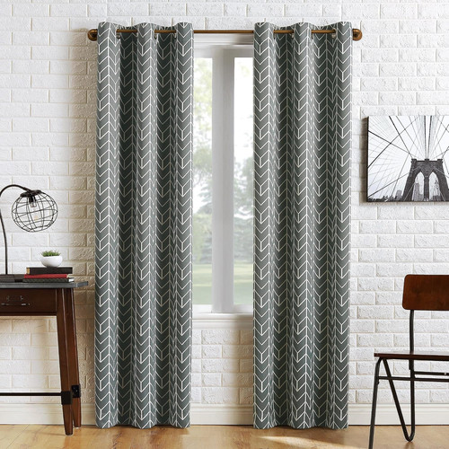 Chevron blackout grommet - chevron,