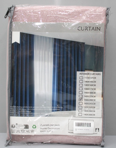 Ystyle gardinen blickdicht 2er - blickdicht,