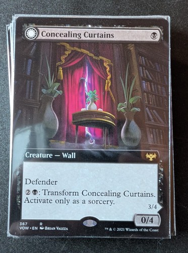Mtg concealing curtains - mtg,