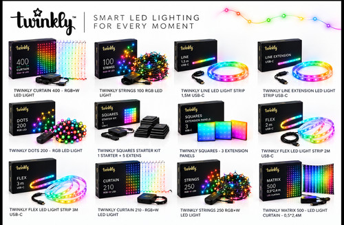 Twinkly lights verschiedene - twinkly,
