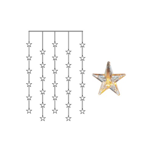 Led lichtervorhang star - led, ,star