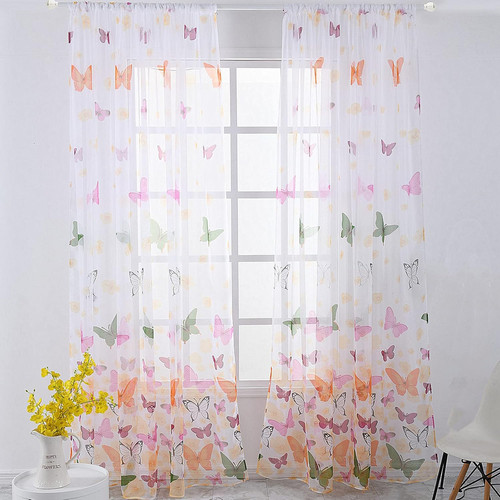 Vorhang schmetterling sheer - vorhang,